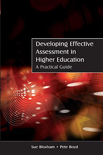 Beispielbild fr Developing Effective Assessment in Higher Education zum Verkauf von Blackwell's