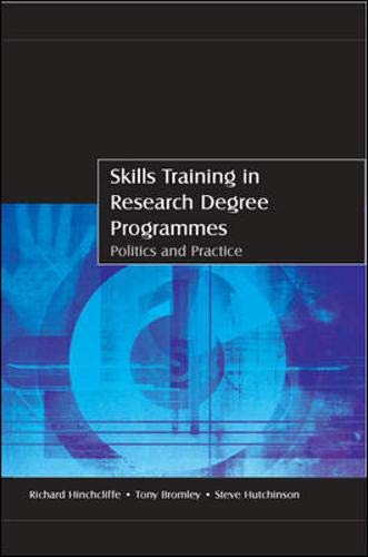 Imagen de archivo de Skills Training in Research Degree Programmes a la venta por Phatpocket Limited