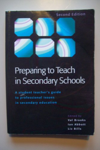 Stock image for Preparing to Teach in Secondary Schools for sale by MusicMagpie
