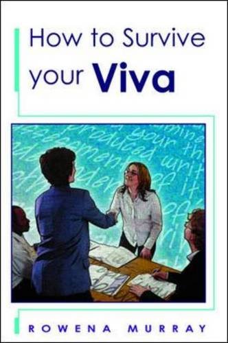 9780335226610: How to Survive Your Viva