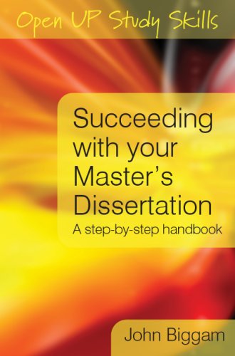 9780335227198: Succeeding with you Master's Dissertation: A Step-by-Step Handbook
