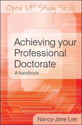 Achieving your Professional Doctorate - Smith, Nancy-Jane