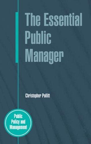 9780335227471: The Essential Public Manager