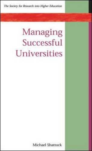 9780335227839: Managing Successful Universities