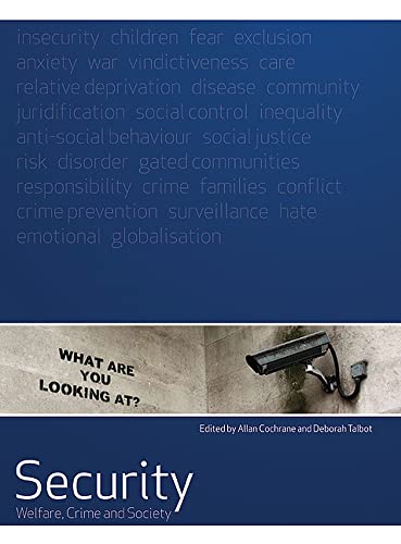 Beispielbild fr Security: welfare, crime and society: Welfare, Crime and Society zum Verkauf von WorldofBooks