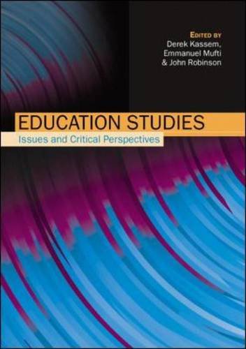 Education Studies (9780335229901) by Kassem, Derek; Mufti, Emmanuel; Robinson, John