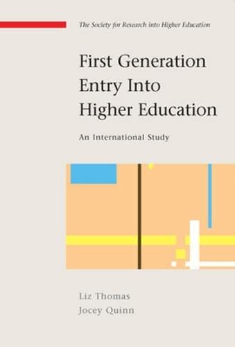 9780335230280: First Generation Entry into Higher Education