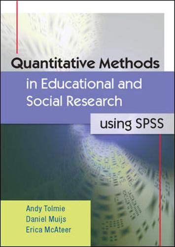 Quantitative Methods in Educational and Social Research