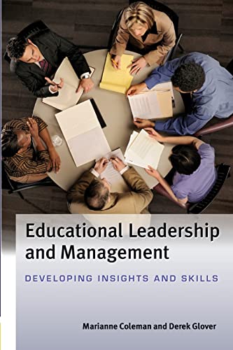 Beispielbild fr Educational Leadership and Management: Developing Insights and Skills zum Verkauf von Anybook.com
