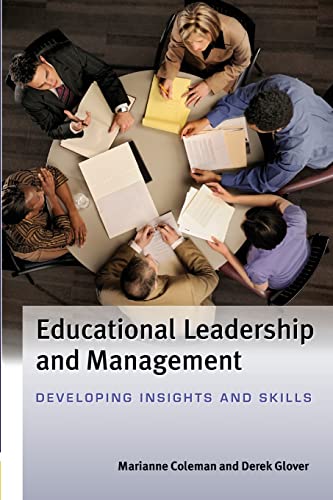 Imagen de archivo de Educational Leadership and Management: Developing Insights and Skills a la venta por Blackwell's