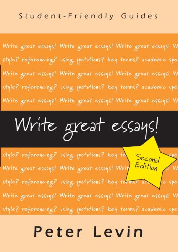 Beispielbild fr Write Great Essays! zum Verkauf von Better World Books