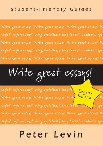 Stock image for Write Great Essays (Student-Friendly Guides) for sale by SecondSale