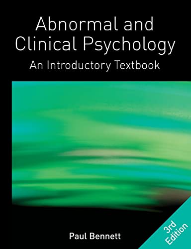 9780335237463: Abnormal and Clinical Psychology: An Introductory Textbook