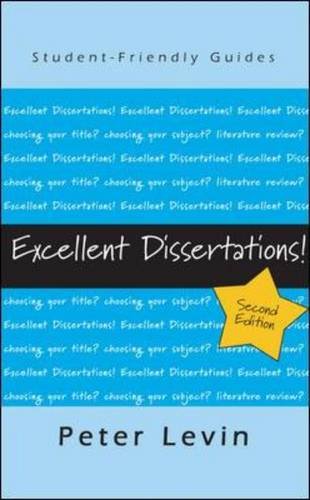 9780335238637: Excellent Dissertations!