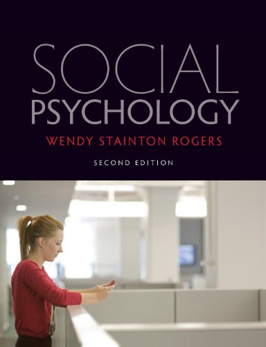 Stock image for Social Psychology for sale by Blackwell's