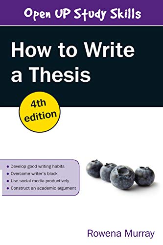 Stock image for How to Write a Thesis for sale by Blackwell's