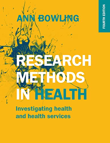 9780335262748: Research Methods In Health: Investigating Health And Health Services