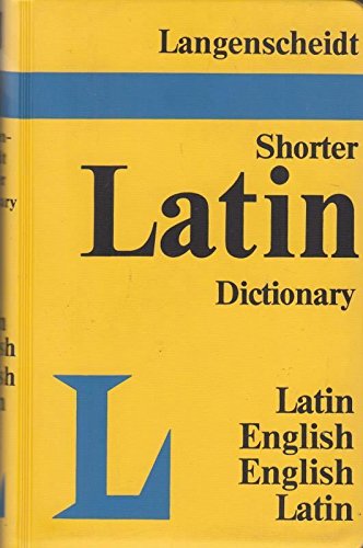 9780340000335: Langenscheidt's Shorter Latin-English, English-Latin Dictionary