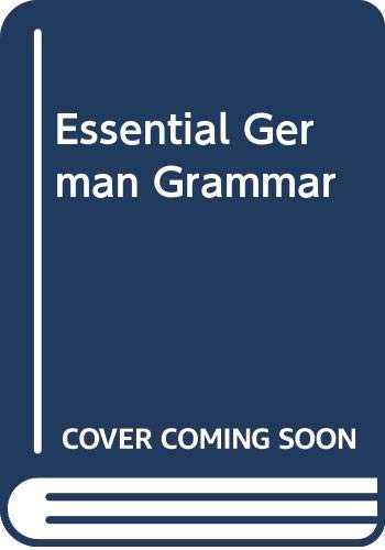 9780340006887: Essential German Grammar
