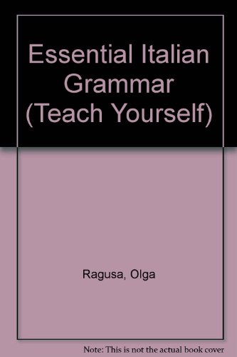 9780340006894: Essential Italian Grammar (Teach Yourself)