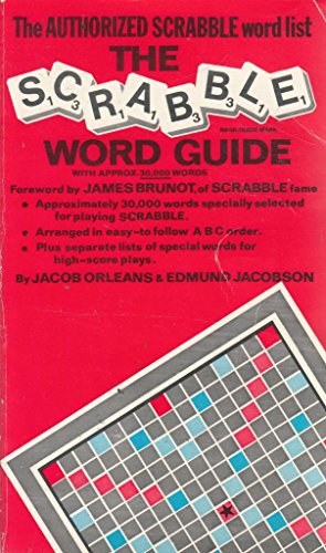 Stock image for The Scrabble Word Guide for sale by Goldstone Books