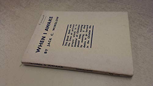 9780340019146: When I awake : thoughts on the keeping of the morning watch,