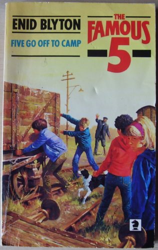 Imagen de archivo de Five Go Off to Camp (Knight Books) a la venta por WorldofBooks