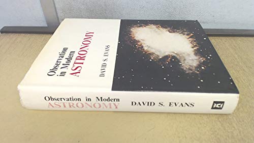 Observation in modern astronomy (9780340050699) by Evans, David Stanley