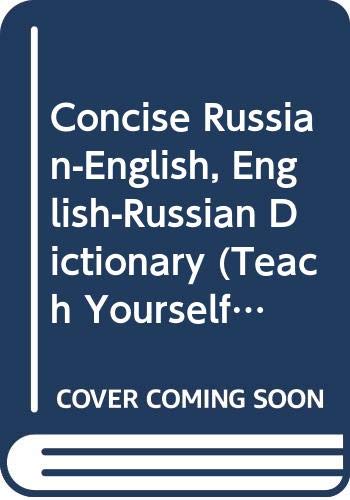 Stock image for The E.U.P Concise Russian and English Dictionary for sale by Wonder Book