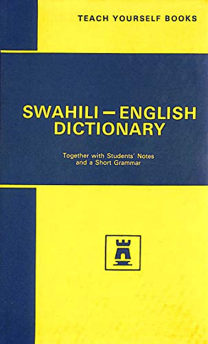 9780340058244: Swahili Dictionary