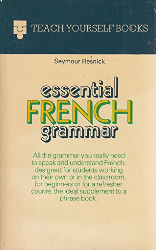 Stock image for Essential French Grammar (Teach Yourself) for sale by Goldstone Books