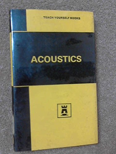 Acoustics (9780340059302) by Jones, G. R. Et Al