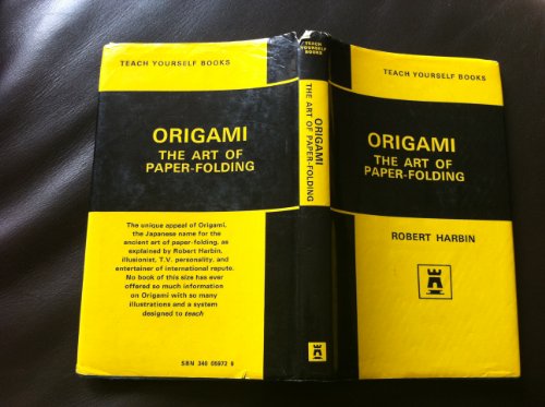 Imagen de archivo de Origami: The Art of Paper-folding (Teach yourself) a la venta por Goldstone Books