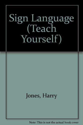 Stock image for Sign Language (Teach Yourself) for sale by WorldofBooks