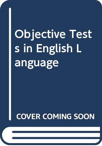 Stock image for Objective Tests in English Language for sale by WorldofBooks