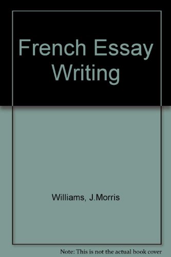 9780340066553: French Essay Writing