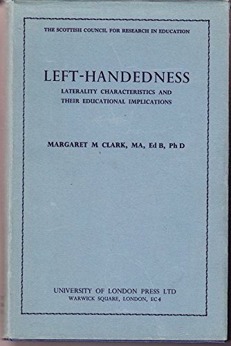 9780340088760: Left-handedness (Scottish Council for Research in Education S.)