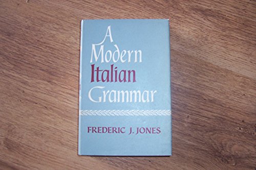 9780340089248: Modern Italian Grammar