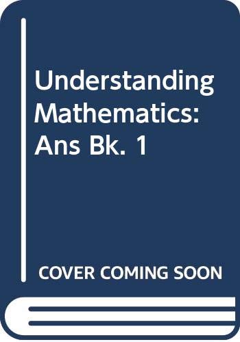 Understanding Mathematics: Ans Bk. 1 (9780340115428) by Richard R. Skemp; J.S. Friis