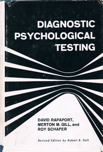 9780340117514: Diagnostic Psychological Testing