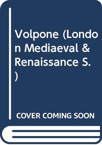 Stock image for Volpone, or the Fox for sale by Ryde Bookshop Ltd