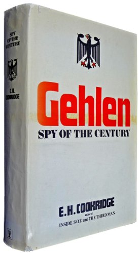 9780340126417: Gehlen: spy of the century