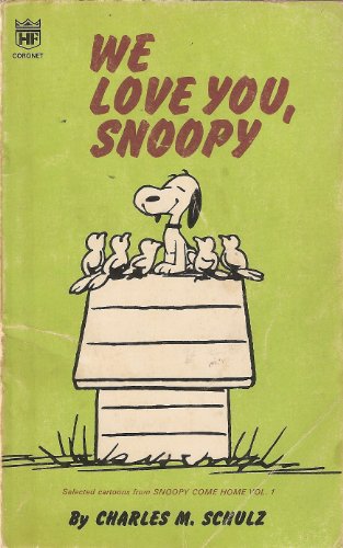 9780340127865: We Love You, Snoopy (Coronet Books)