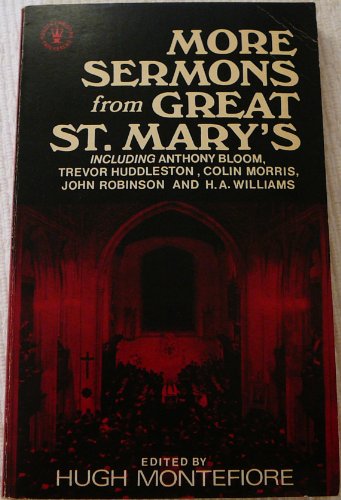 Stock image for More Sermons from Great St.Mary's for sale by RIVERLEE BOOKS
