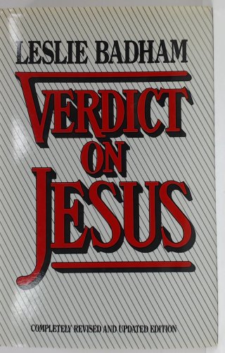Stock image for Verdict on Jesus for sale by RIVERLEE BOOKS