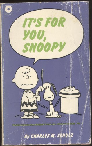 9780340158296: It's for You, Snoopy (Coronet Books)