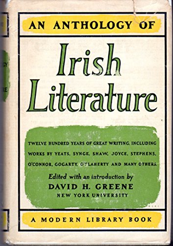 9780340161142: Anthology of Irish Literature