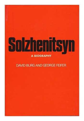 Imagen de archivo de Solzhenitsyn a la venta por Goldstone Books