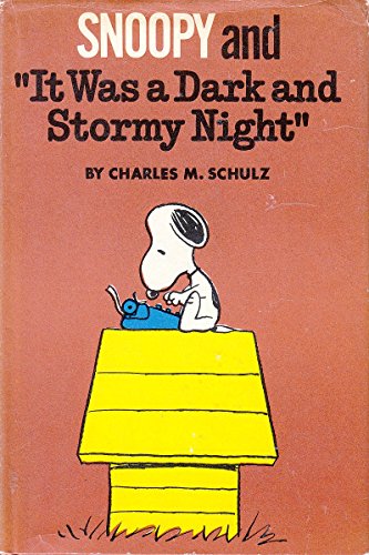9780340165942: Snoopy and 'It was a dark and stormy night'