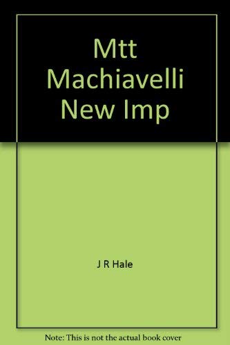 Beispielbild fr Mtt Machiavelli New Imp zum Verkauf von WorldofBooks